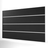 Melns sliežu panelis (1200mm x 800mm)