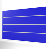Blue Slatwall Panel (1200mm x 800mm)