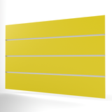 Yellow Slatwall Panel (1200mm x 800mm)