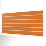 Orange Slatwall Panel (1200mm x 600mm)