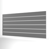 Grey Slatwall Panel (1200mm x 600mm)