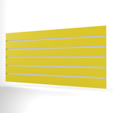 Yellow Slatwall Panel (1200mm x 600mm)