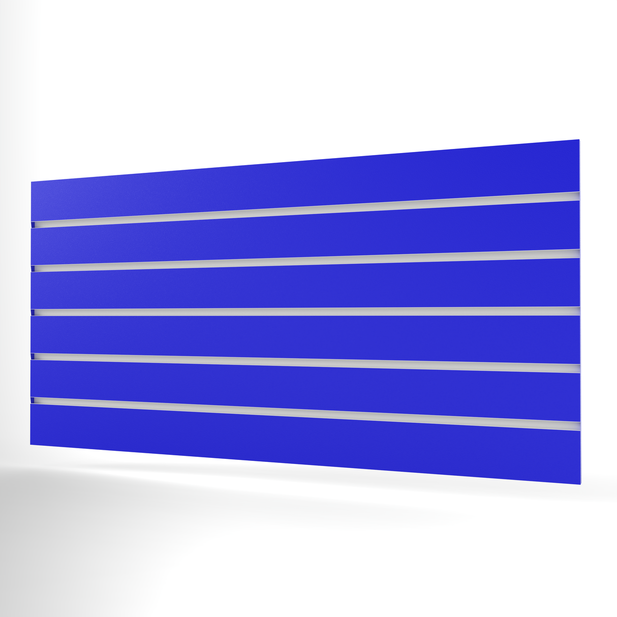 Blue Slatwall Panel (1200mm x 600mm)