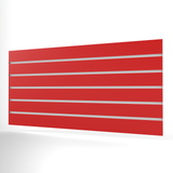Red Slatwall Panel (1200mm x 600mm)