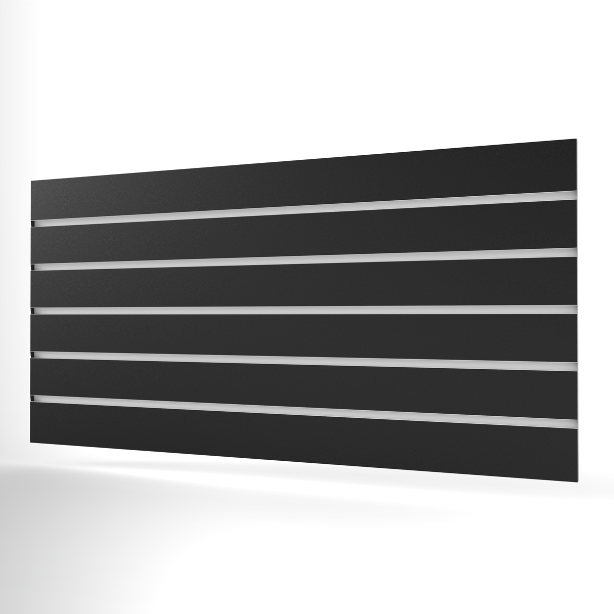 Black Slatwall Panel (1200mm x 600mm)