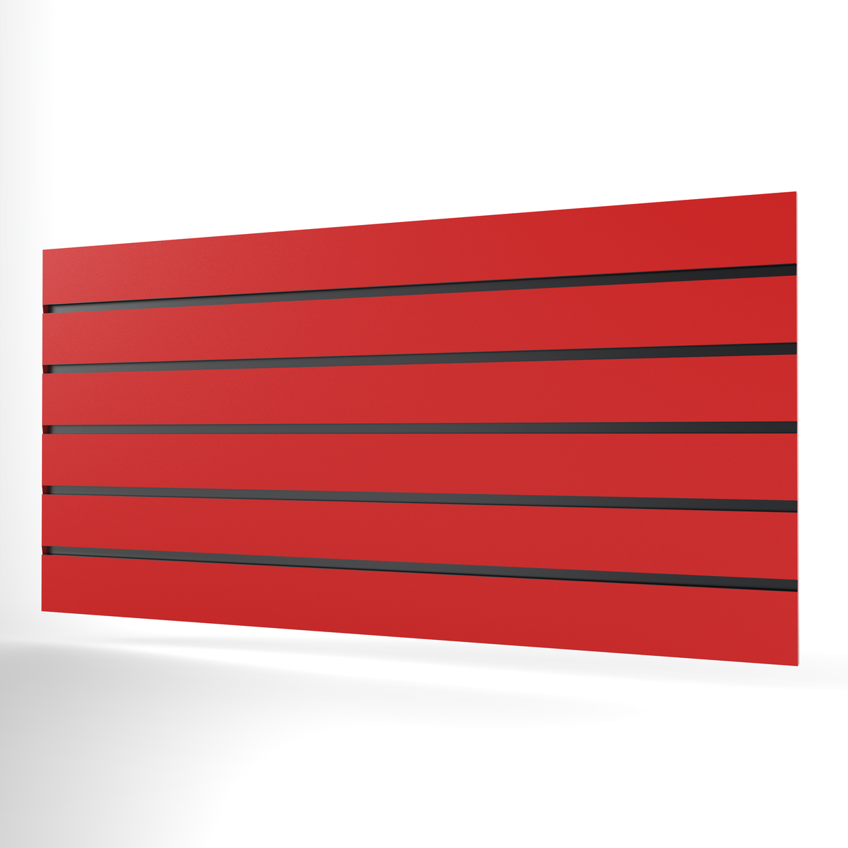 Red Slatwall Panel (1200mm x 600mm)