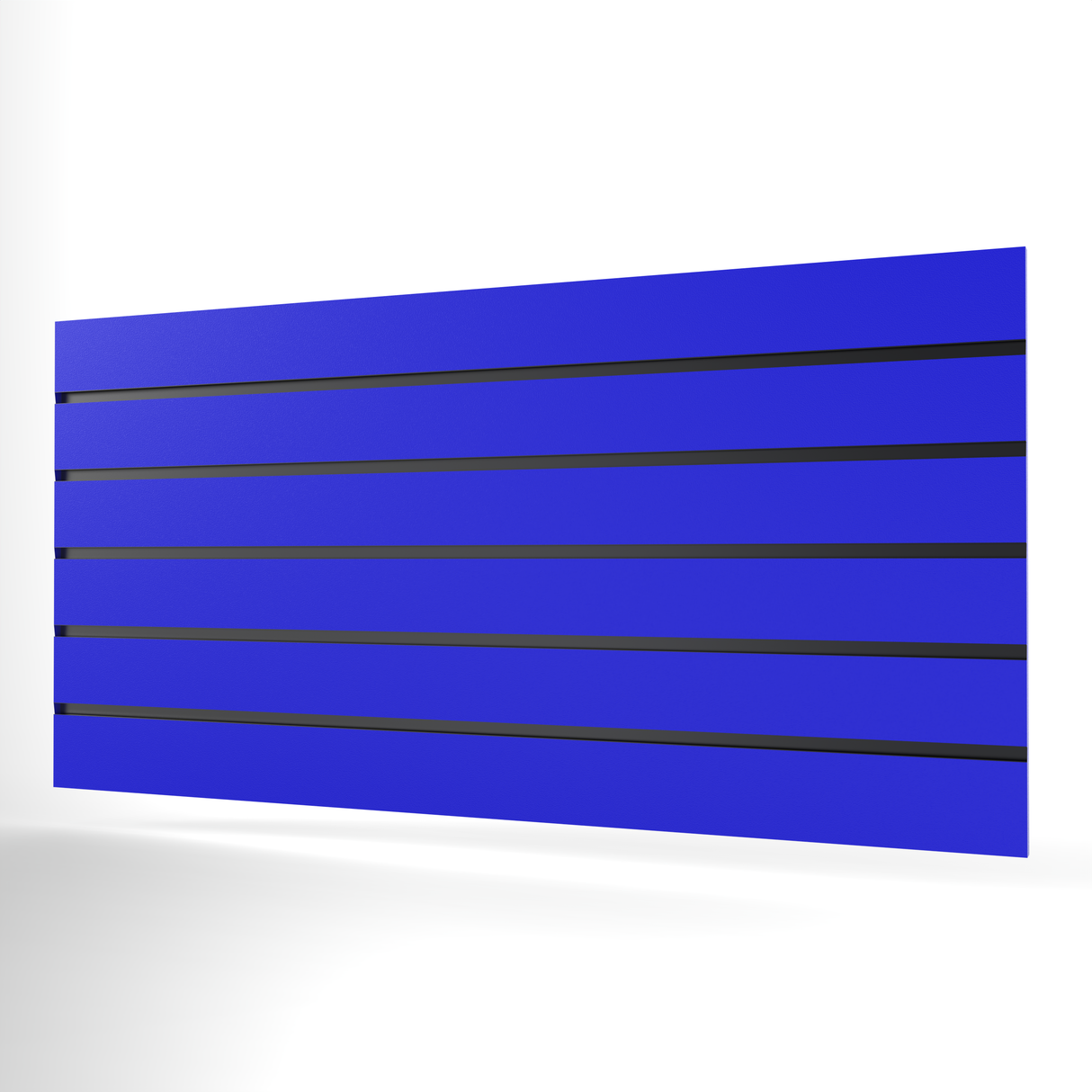 Blue Slatwall Panel (1200mm x 600mm)