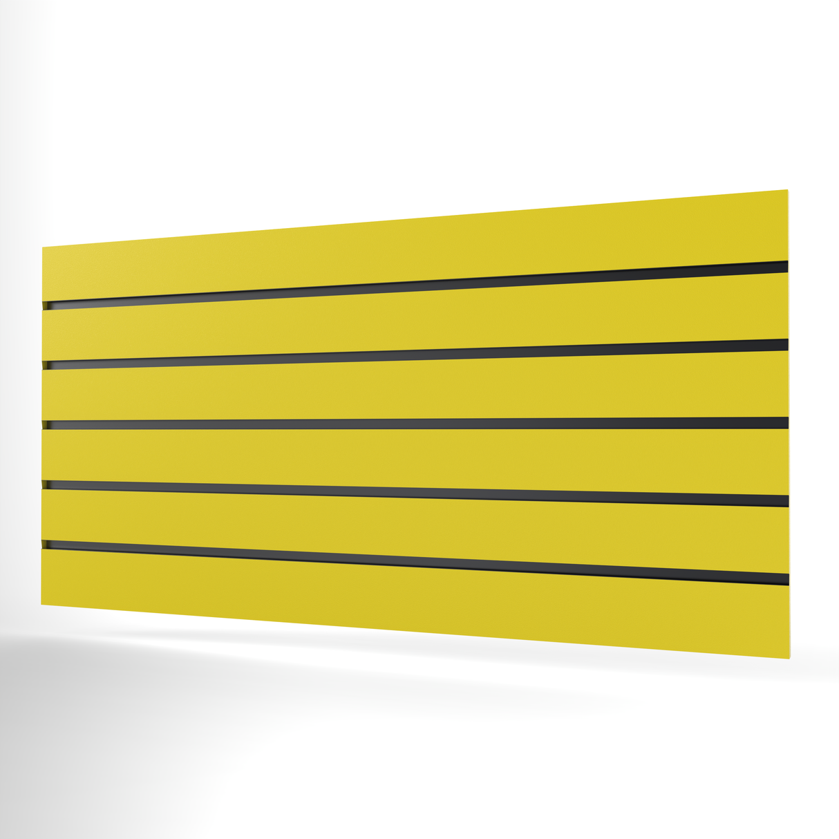Yellow Slatwall Panel (1200mm x 600mm)