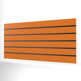 Orange Slatwall Panel (1200mm x 600mm)