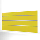 Yellow Slatwall Panel (1200mm x 600mm)