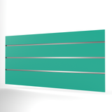 Teal Slatwall Panel (1200mm x 600mm)