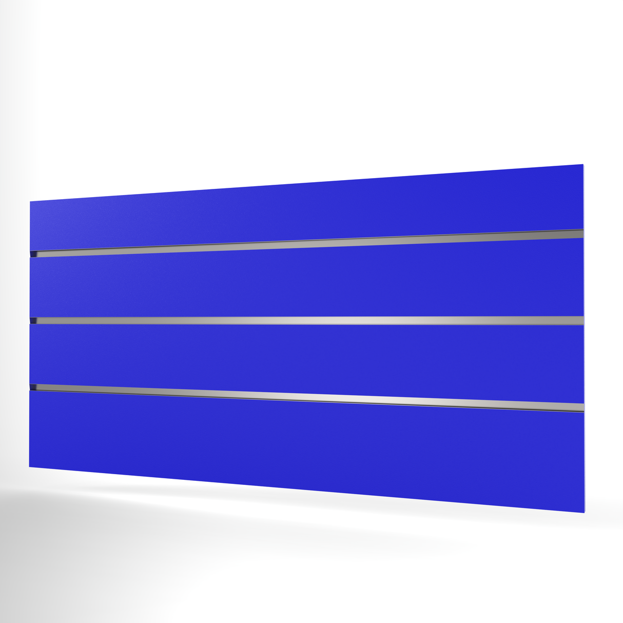 Blue Slatwall Panel (1200mm x 600mm)