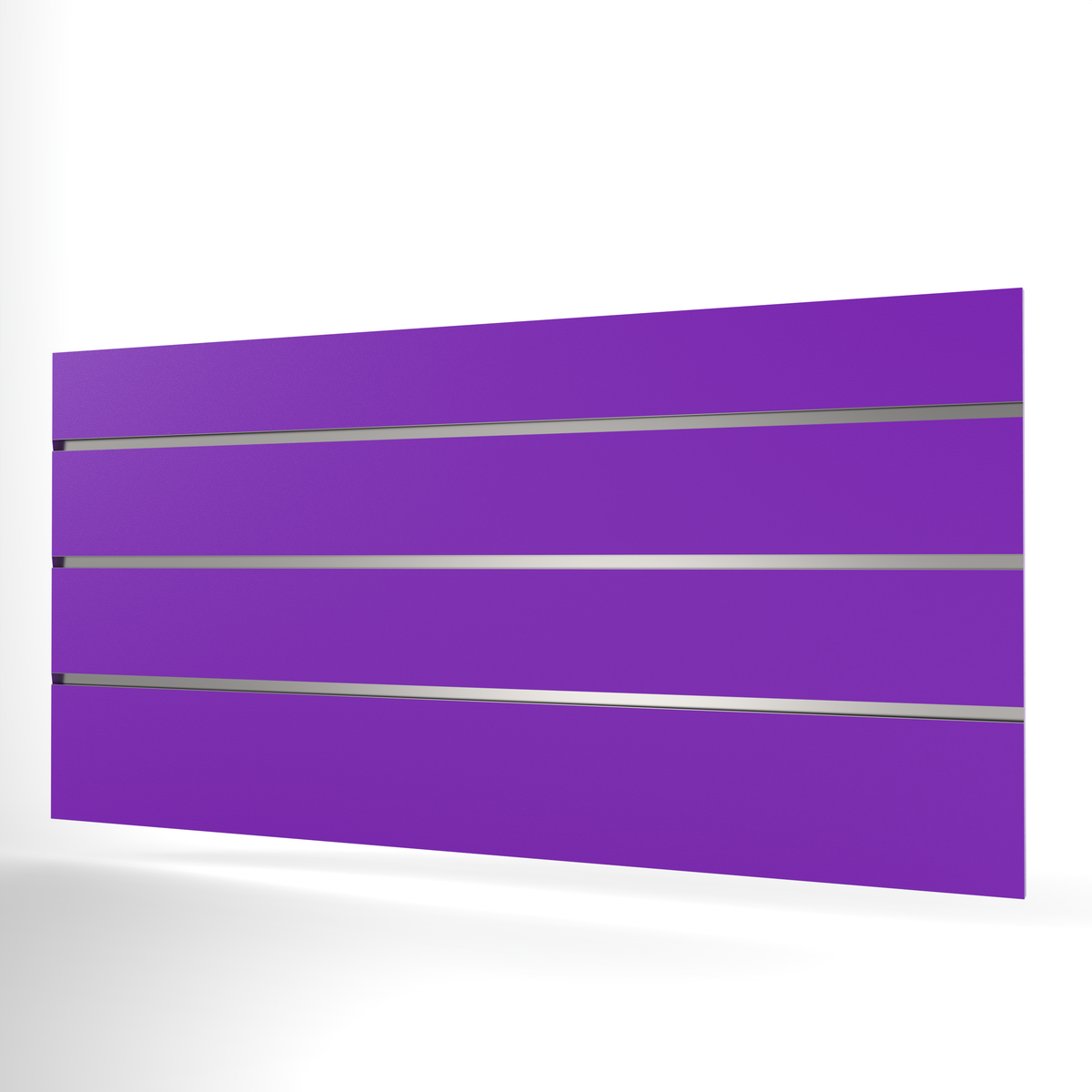 Lila Lamellenwand Panel (1200mm x 600mm)