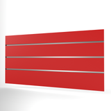 Red Slatwall Panel (1200mm x 600mm)