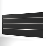Black Slatwall Panel (1200mm x 600mm)