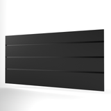 Black Slatwall Panel (1200mm x 600mm)