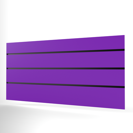 Panneau Slatwall Violet (1200mm x 600mm)