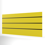 Yellow Slatwall Panel (1200mm x 600mm)