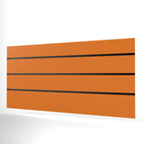 Orange Slatwall Panel (1200mm x 600mm)