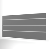 Grey Slatwall Panel (1200mm x 600mm)