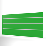Green Slatwall Panel (1200mm x 600mm)