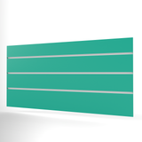 Teal Slatwall Panel (1200mm x 600mm)