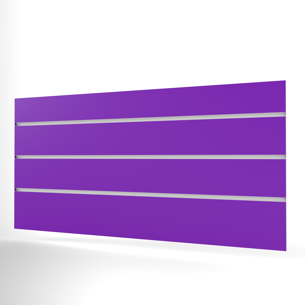 Lila Lamellenwand Panel (1200mm x 600mm)
