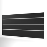 Black Slatwall Panel (1200mm x 600mm)