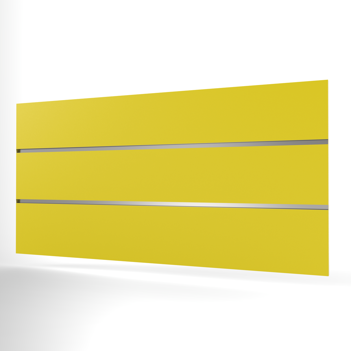 Yellow Slatwall Panel (1200mm x 600mm)