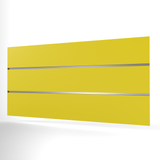 Yellow Slatwall Panel (1200mm x 600mm)