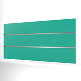 Teal Slatwall Panel (1200mm x 600mm)