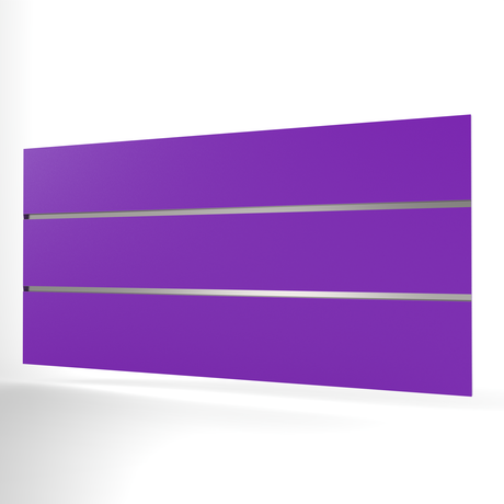 Panneau Slatwall Violet (1200mm x 600mm)