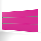 Magenta Slatwall Panel (1200mm x 600mm)