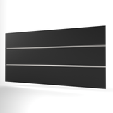 Black Slatwall Panel (1200mm x 600mm)