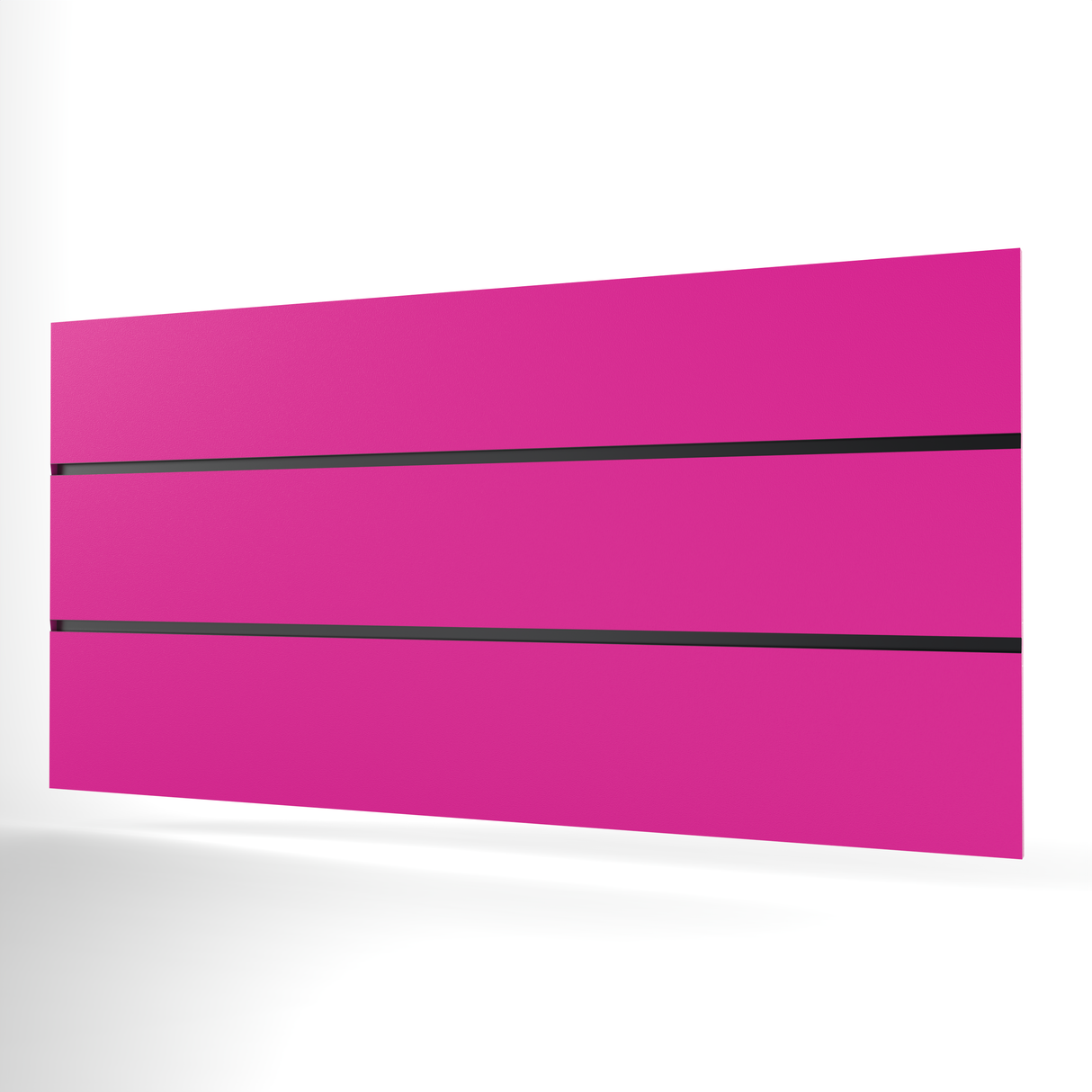Magenta Slatwall Panel (1200mm x 600mm)