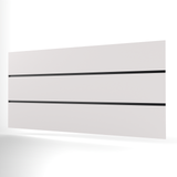 White Slatwall Panel (1200mm x 600mm)
