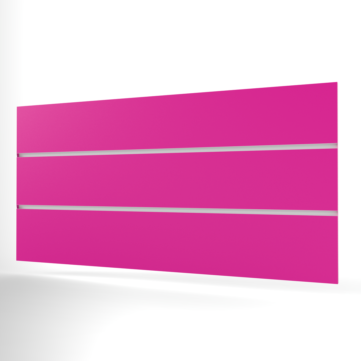 Magenta Slatwall Panel (1200mm x 600mm)