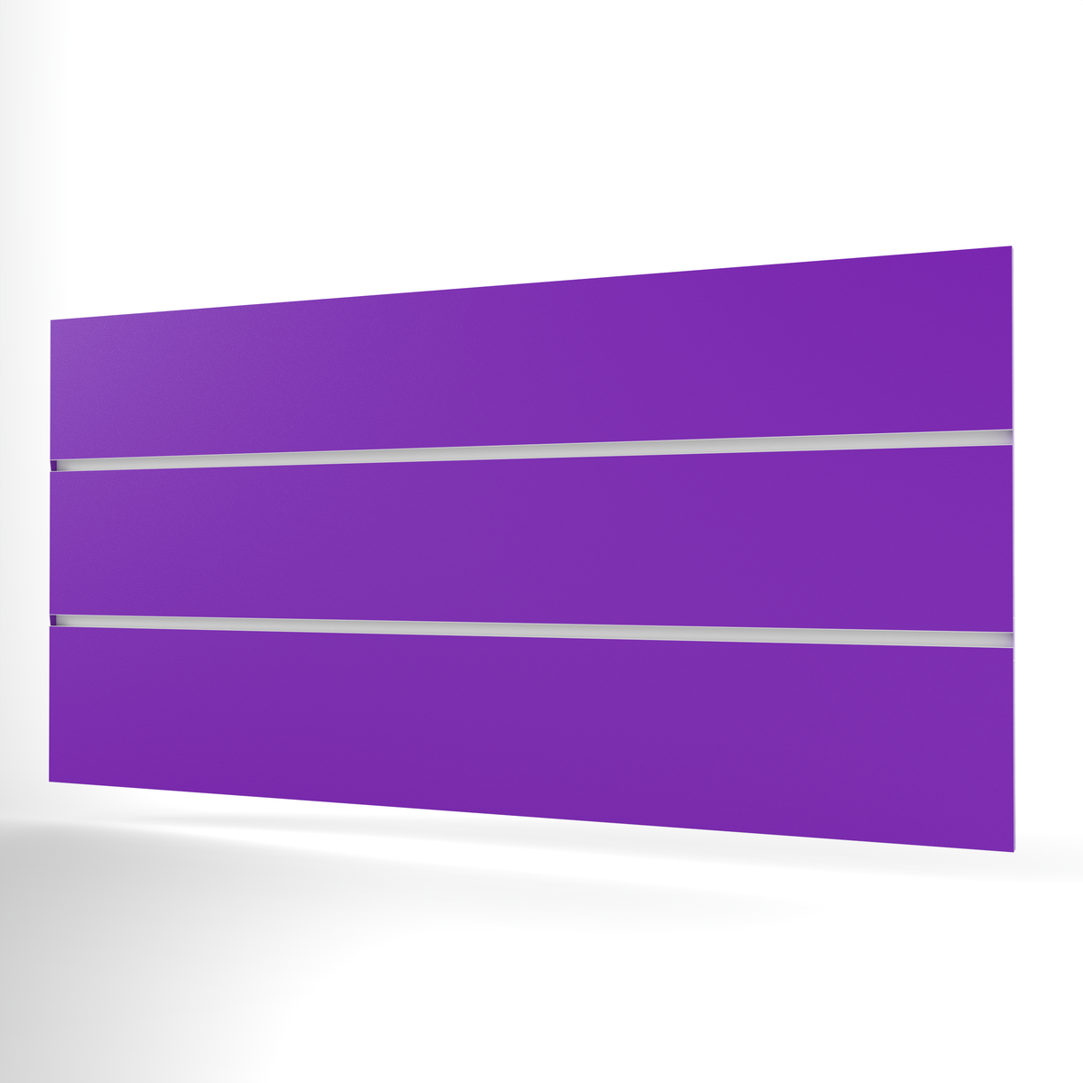 Lila Lamellenwand Panel (1200mm x 600mm)