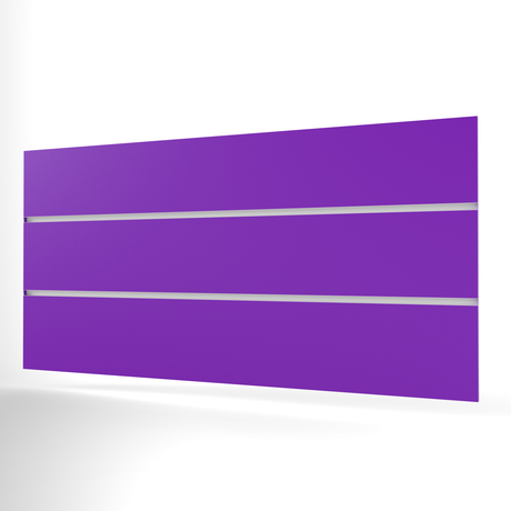 Panneau Slatwall Violet (1200mm x 600mm)