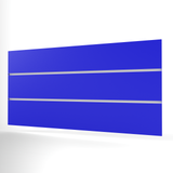 Blue Slatwall Panel (1200mm x 600mm)