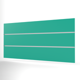 Teal Slatwall Panel (1200mm x 600mm)