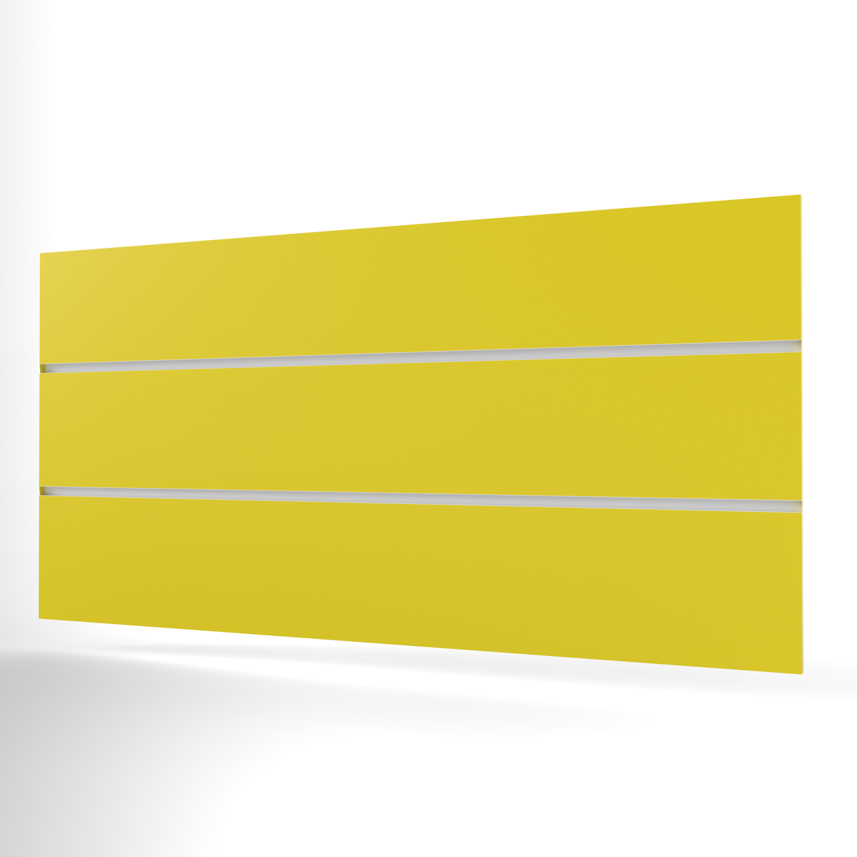 Yellow Slatwall Panel (1200mm x 600mm)