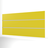 Yellow Slatwall Panel (1200mm x 600mm)