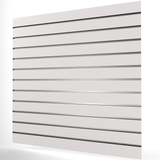 White Slatwall Panel (1200mm x 1200mm) 4ft x 4ft