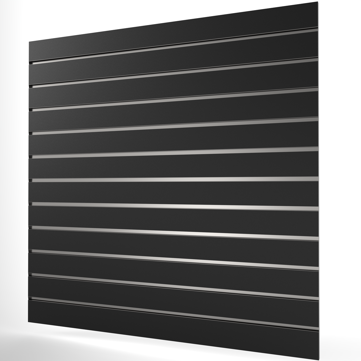 Black Slatwall Panel (1200mm x 1200mm) 4ft x 4ft