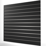 Black Slatwall Panel (1200mm x 1200mm) 4ft x 4ft
