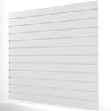 White Slatwall Panel (1200mm x 1200mm) 4ft x 4ft