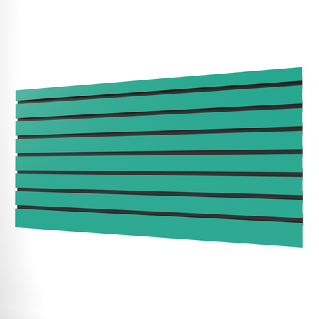 Panneau à lattes bleu sarcelle (1200mm x 600mm)