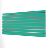 Panneau à lattes bleu sarcelle (1200mm x 600mm)