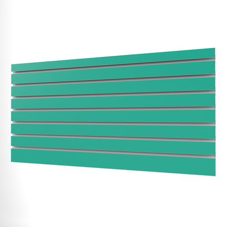 Panneau à lattes bleu sarcelle (1200mm x 600mm)